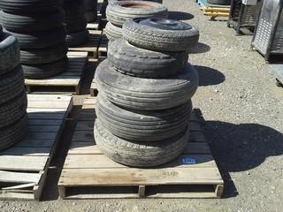 Lot of (5) Misc Automotive/Implement Tires. 