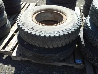 Lot of (2) Misc Equipment Tires.