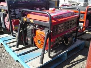 PowerForce 7500W Gas Generator W/Electric Start. 