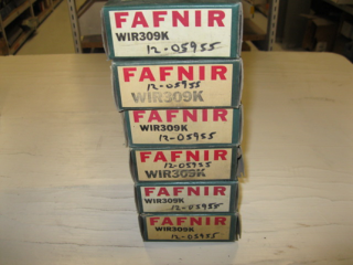 Lot of Bearings FAFNIR WIR 309K, FAFNIF W 311 PP, FAFNIF W 310PP, Bearing SKF N 307 ECP, Etc. Call Tim @ 403-968-9430 For Further Information.