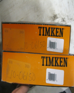 Lot of Assorted Timken Tapered Roller Bearings & Bearing Races. Call Tim @ 403-968-9430 For Further Information.