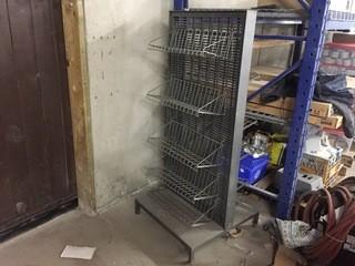 Metal Display Rack.