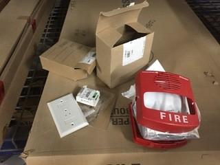 Lot of (1)True Alert Fire Alarm & (1) Single Input Module.