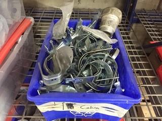 Lot of Cobra Pipe Clamps, Cable Fittings & Cable Supports.