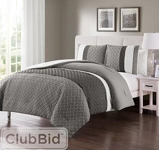 Zipcode Design Aegean Comforter Set Queen Grey (ZIPC5820_19768708_19768710)