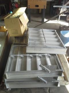 Selling Off-Site - Compressor Louver Parts (Aluminium). Located in Taber AB, Call Tim For Further Details (403) 968-9430.