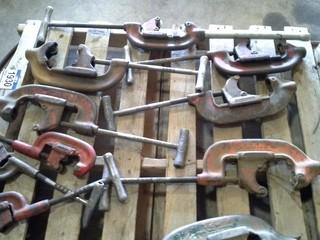 Selling Off-Site - Assorted Pipe Cutters. Located in Taber AB, Call Tim For Further Details (403) 968-9430.