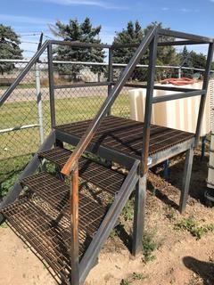 Selling Off-Site - Metal Stairs. Located in Taber AB, Call Tim For Further Details (403) 968-9430.