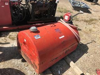 Selling Off-Site - 100 Gallon Westeel Sliptank, with Hand Pump.  Located in Taber AB, Call Tim For Further Details (403) 968-9430.