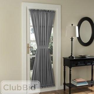 Sun Zero Groton Solid Room Darkening Rod Pocket Single Curtain Panel (SUNZ1003_12806777_12806774)
