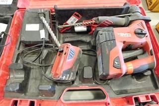 Hilti TE4-A18 Cordless Hammer Drill c/w 2 Batteries and Charger