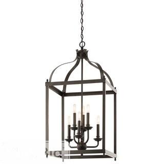 Mistana Celestine 6-Light Foyer Pendant - Bronze (MTNA1972_22589581)
