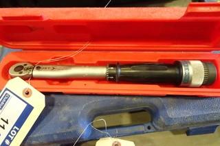 Jet 1/4" Drive Torque Wrench 250 Inch Pounds