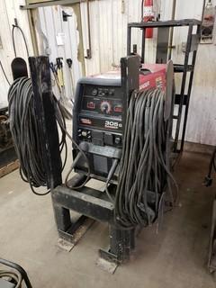 Lincoln Electric 305G Ranger Gas Welder, C/w Stand. Showing 1119Hrs. SN U1140806801