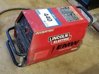 Lincoln Electric Invertec V350 Pro Welder. SN U1120204936