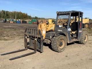 2008 GEHL RS5-19 5500Lb 4X4 Telescopic Forklift C/w Hyd Q/C Forks, 2-Section Boom, Fork Leveling, Foam Filled Tires. Showing 4500Hrs. Unit 247. VIN RS5KDZ0250496 *NOTE Cannot Be Removed until October 9th 2019 Noon*