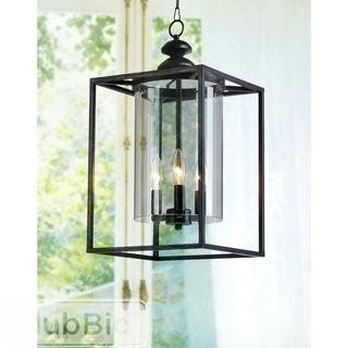 JoJospring La Pedriza 3-Light Foyer Pendant - Blk Bronze  (JOJO1037)