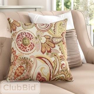 Three Posts Gladden Square Throw Pillow (TRPT2401_23514333)
