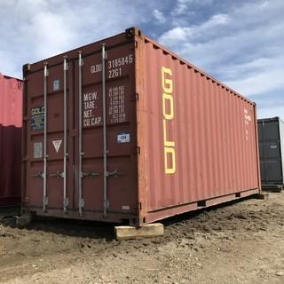20ft Storage Container. SN GLDU31854522G1 *Note: Buyer Responsible For Load Out*