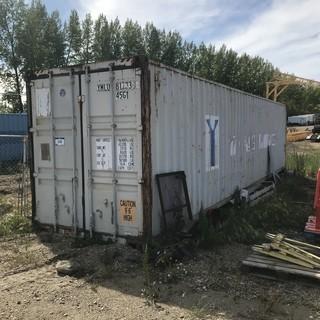 40ft  Storage Container. SN YMLU817336745G1 *Note: Buyer Responsible For Load Out*