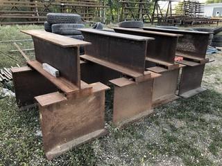 Qty Of (4) Steel Stands