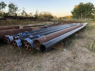 Qty Of Pipe And Assorted Size Pieces Of Steel *Buyer Responsible For Load Out*