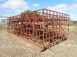 Metal Storage Rack C/w Contents *Buyer Responsible For Load Out*