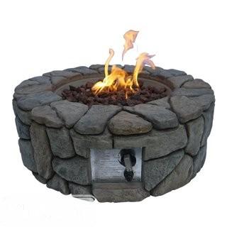 Peaktop Stone Gas Fire Pit (PTOP1022)