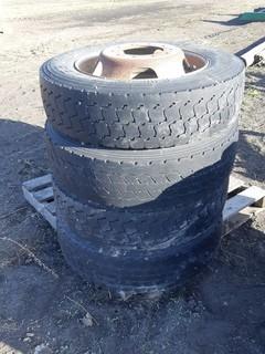 Qty Of (7) 225/70R 19.5 Tires