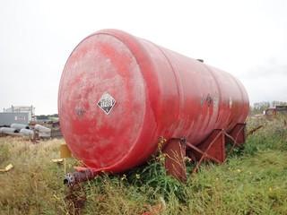 Fibreglass Tank C/w Support Stands *Buyer Responsible For Load Out*