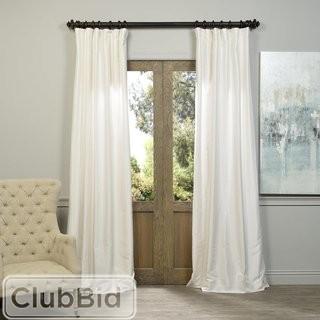 Astoria Grand Sagunto Vintage Textured Faux Dupioni Silk Rod Pocket Single Curtain Panel (ASTG1894_16399419_16399425)