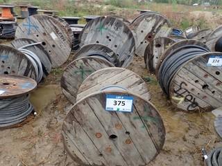 Qty Of (3) Spools Of Electrical Cable