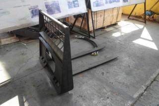 Pallet Fork, 48" Fork Lengths Skid Steer Attachment