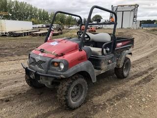 Club Car Intellitrak 4x4 ATV c/w Diesel Eng, Manual Dump Box Showing 1930 hrs s/n RM1107-174475