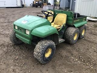 John Deere Gator 6x6 c/w Gasoline Engine