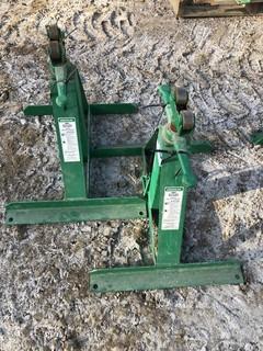 Qty Of (2) Greenlee Reel Stands