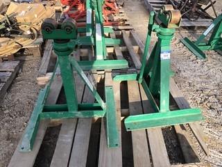 Qty Of (2) Greenlee Reel Stands