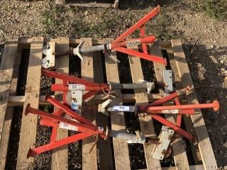 Qty Of (4) Ridgid Pipe Stands