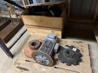 Sew-Eurodrive 7.5/10HP 330/575 Volt c/w sprocket drives