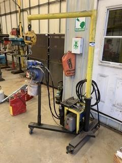 Hydraulic Punch c/w Stand and Power Pack