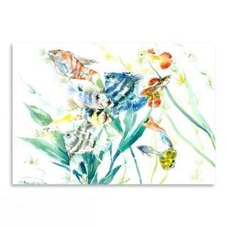 East Urban Home Aquarium Painting (EUNH2065_19524321)