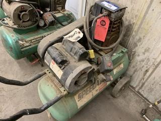 Speedaire 120V Air Compressor NOTE May Require Repair