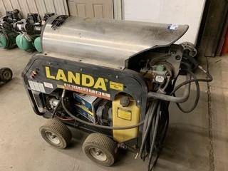 Landa Self Contained Portable Steam Pressure Washer c/w Diesel Fired