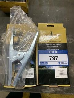 (2) Welding Ground Clamps