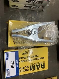 (2) Welding Ground Clamps