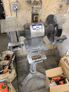 Westward 240V Bench Grinder C/w Stand