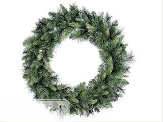 Tori Home 30 Artificial Linda Mixed Pine Christmas Wreath (TIH2275)