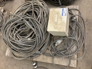 Qty Of Electrical Cable C/w Construction Heater