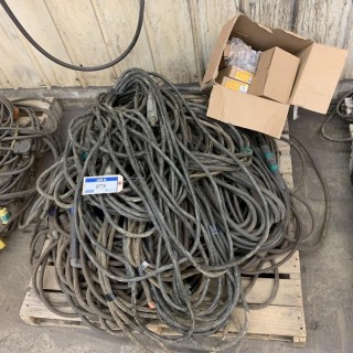 Qty Of Assorted Welding Cable