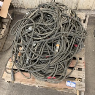 Qty Of Assorted Welding Cable